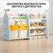 Органайзер для іграшок Lumpurini Niko Montessori L на 10 контейнерів. Стелаж-полиця в дитячу KYHG7131 фото 5
