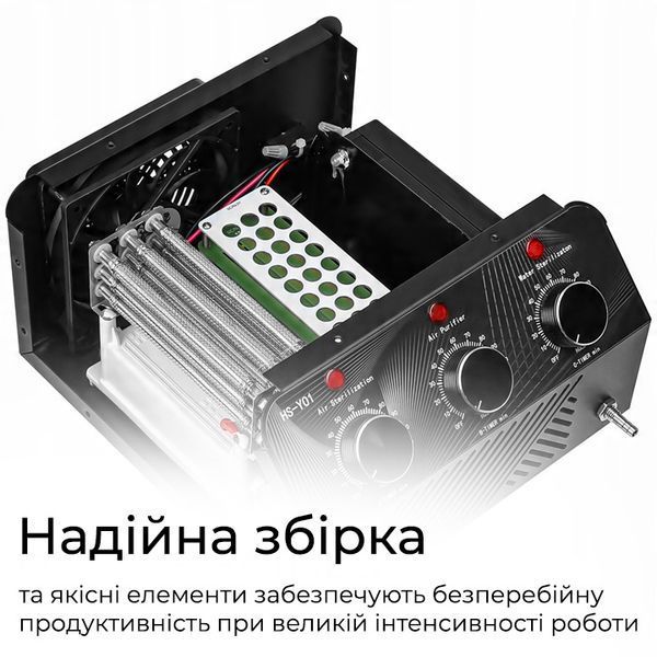 Промисловий озонатор повітря та води 3в1 Doctor-101 D60-H для великих приміщень. Генератор озону з високою продуктивністю 60 г/год HS-G01 фото