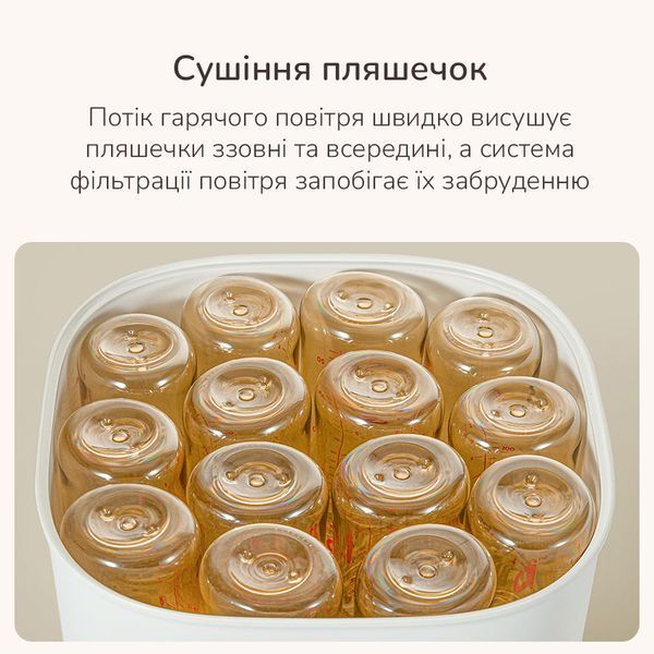 Паровой стерилизатор-подогреватель бутылок, мини пароварка и сушка для фруктов HL-2011 фото