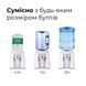 Роздавальник води для різних типів бутлів Doctor101. Водороздавальник без нагріву та охолодження, Білий, 235(ш) x 220(г) x 270(в) мм SWD-1 фото 3