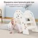 Гірка дитяча пластикова для вулиці та дому Lumpurini Diliana. Гірка для катання складана C-HT020w фото 5
