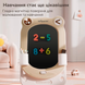 Дитячий мольберт двосторонній Lumpurini Frogodeo 3-в-1 з LCD екраном, магнітною дошкою для малювання, конструктором і регулюванням висоти, графічний планшет YBC-QWHB-005 фото 4