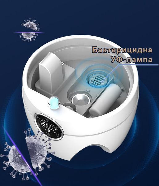 Безшумний ультразвуковий потужний зволожувач повітря Doctor-101 Neptune на 4.5л з сенсорним дисплеєм та пультом ДК для дому та квартири HQ-JS450S фото