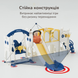Дитячий ігровий комплекс Lumpurini Kiddiplay 8-в-1 для дому та вулиці. Ігровий майданчик для дітей з гіркою, гойдалкою, тунелем, мольбертом, дошкою для конструювання та конструктором KD107 фото 8