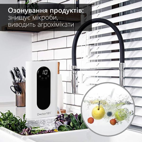 Потужний озонатор для повітря, води, продуктів Doctor-101 Catalina PLUS 2-в-1 із LED дисплеєм та таймером. Енциклопедія озонування у подарунок WT1200-1 фото