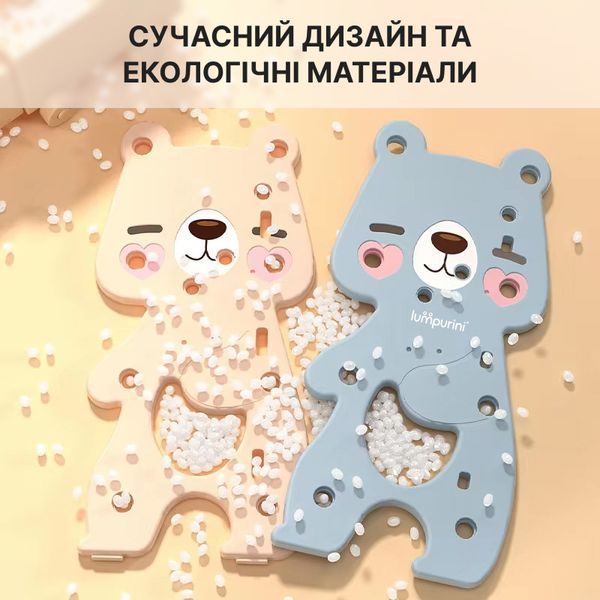 Органайзер для книг та іграшок Lumpurini Flavio Mio, 12 контейнерів, 2 яруси. Стелаж-полиця в дитячу. Переоцінка С-КС045b-sale фото
