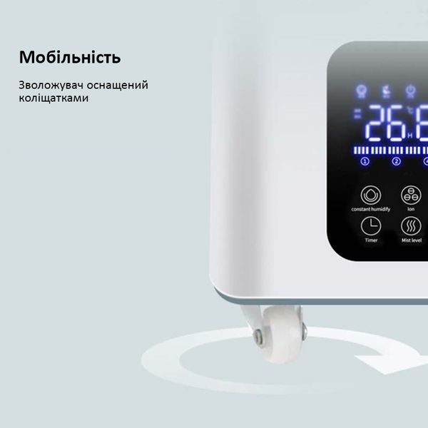 Ультразвуковий промисловий зволожувач повітря Doctor-101 GardenFog на 15л. Туманоутворювач для теплиць та оранжерей з чотиристоронньою насадкою HQ-JS150H фото