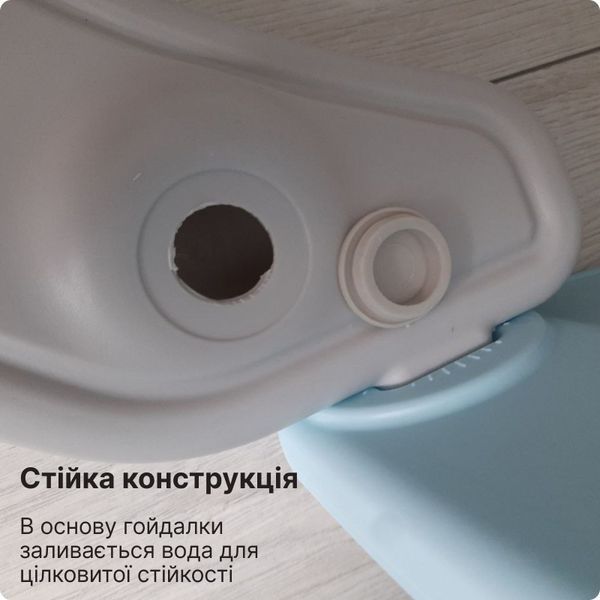 Дитячий ігровий комплекс Lumpurini Barbara, гірка дитяча пластикова для вулиці та дому, регульована гойдалка з музикою, баскетбольне кільце, футбольні ворота С-НТ071b фото